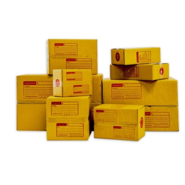 ร้านQuickerBox - กล่องใส่พัสดุ เบอร์ C แบบพิมพ์ แพ็ค 20 ใบ - รูปที่ 2