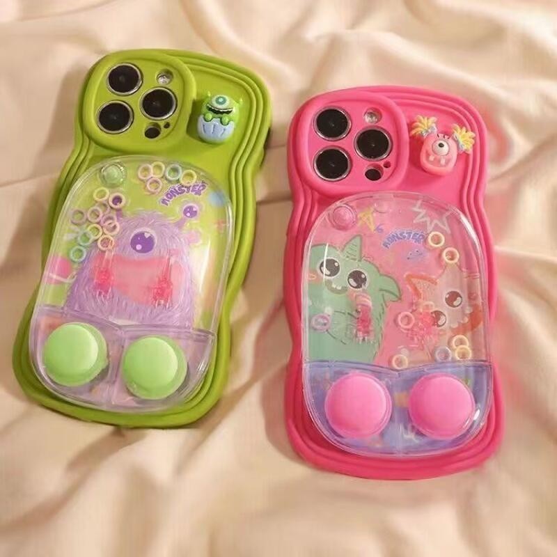 เคสโทรศัพท์มือถือ ซิลิโคนนิ่ม กันกระแทก ลายเกมสนุก สําหรับ IPhone 11 1213 Pro MAX X XR XS MAX 7 Plus 8 Plus 14 15 Pro