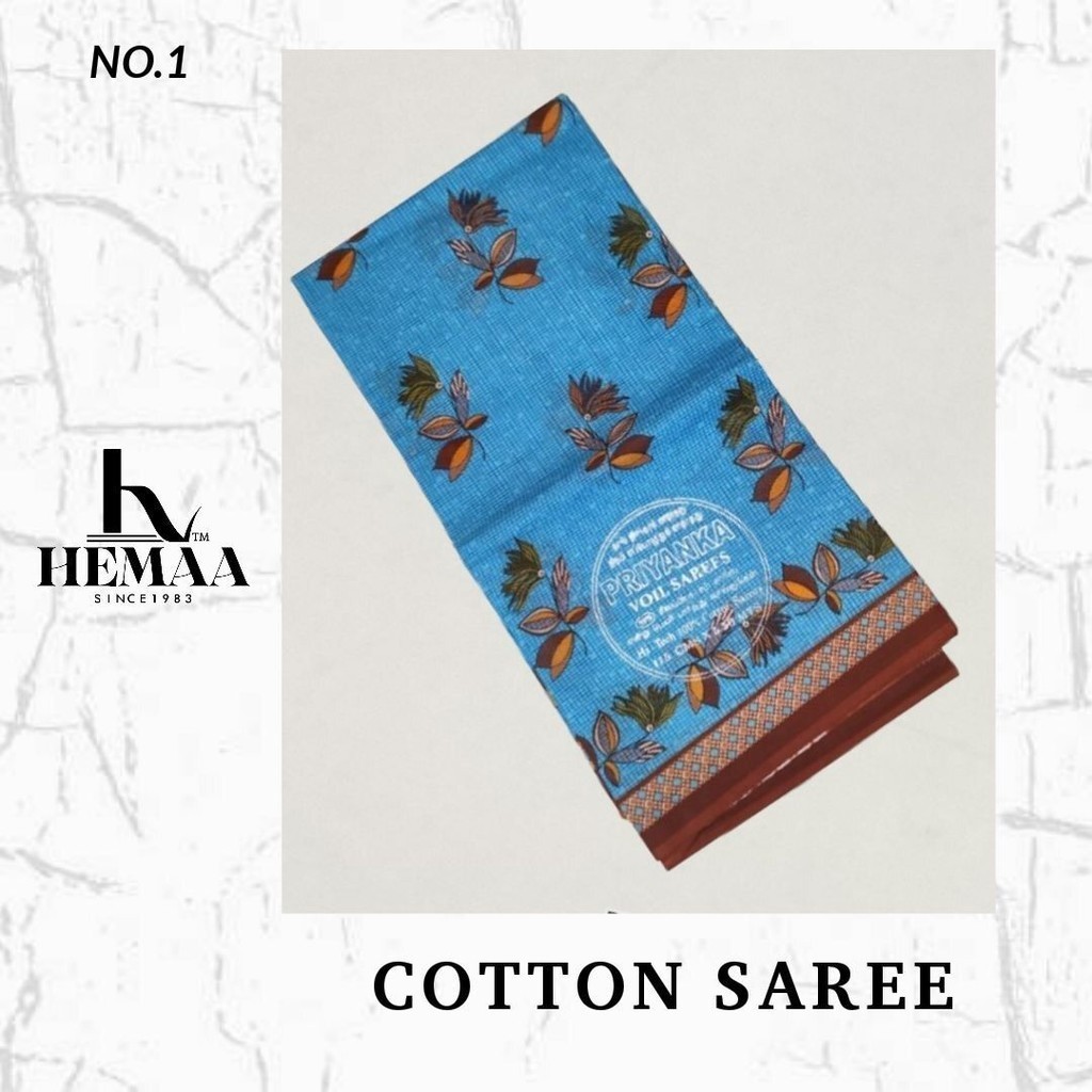 Cotton Saree / Kodi Saree / Sari Cotton / High tech cotton Saree ใส่ทุกวัน