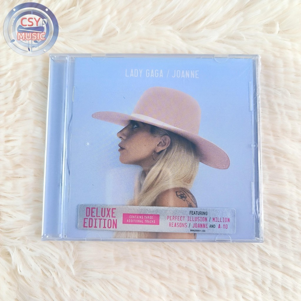 แผ่น CD อัลบั้ม Lady Gaga Joanne Deluxe Edition YE02
