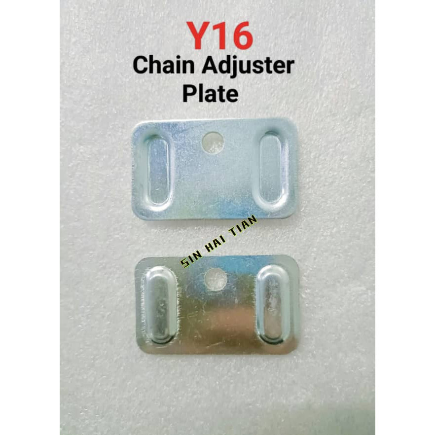 Y16ZR Y16 แผ่นปรับโซ่ ekor udang ส่วน 1 ชุด 2 ชิ้น