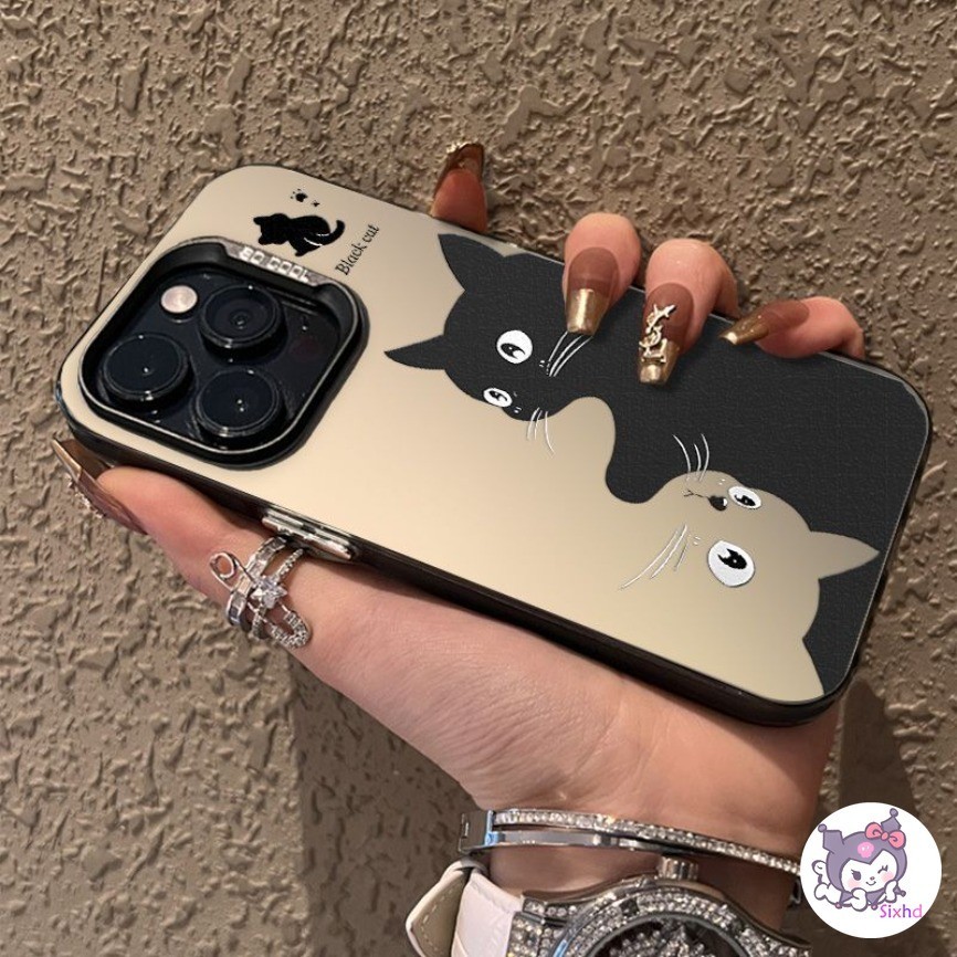 เคสโทรศัพท์มือถือ อะคริลิคแข็ง กันกระแทก กันน้ํา ลายแมวน่ารัก สําหรับ Infinix Smart 8 7 Hot 40I 30I 30 Play Tecno Spark 20C 20 10 10C Note 30 GT 10Pro Go 2024 Hot 11 10 9 Play