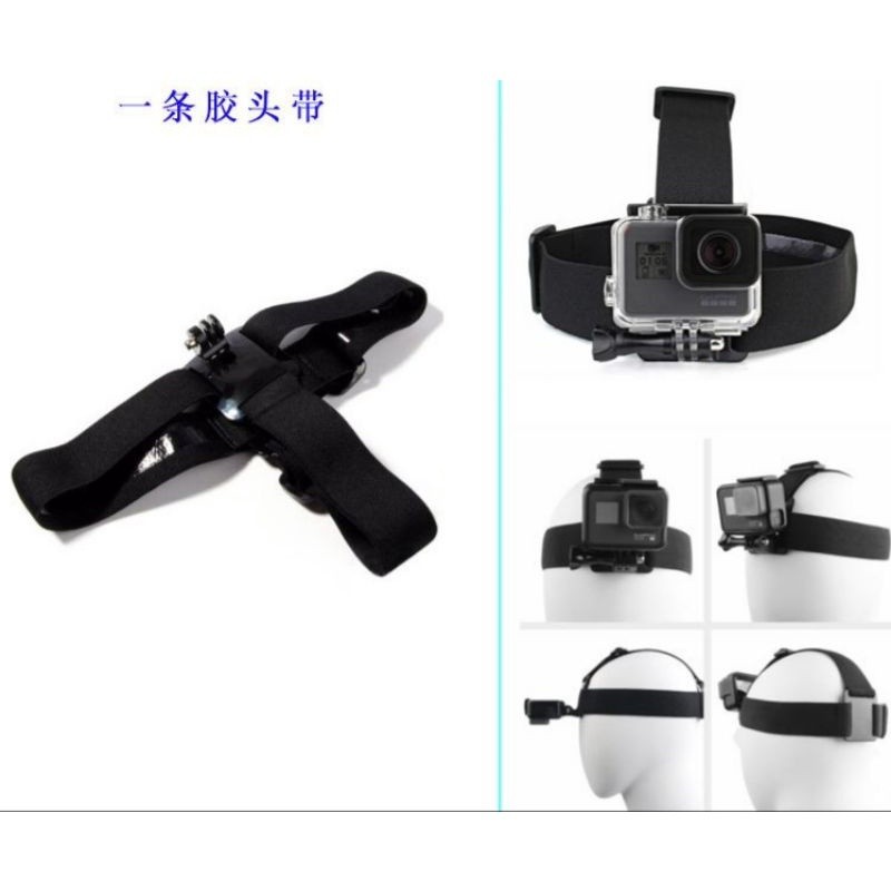 Combo Action Camera GoPro akaso eken campark akaso 3 in 1 Universal Action Camera Mount chest STRAP 