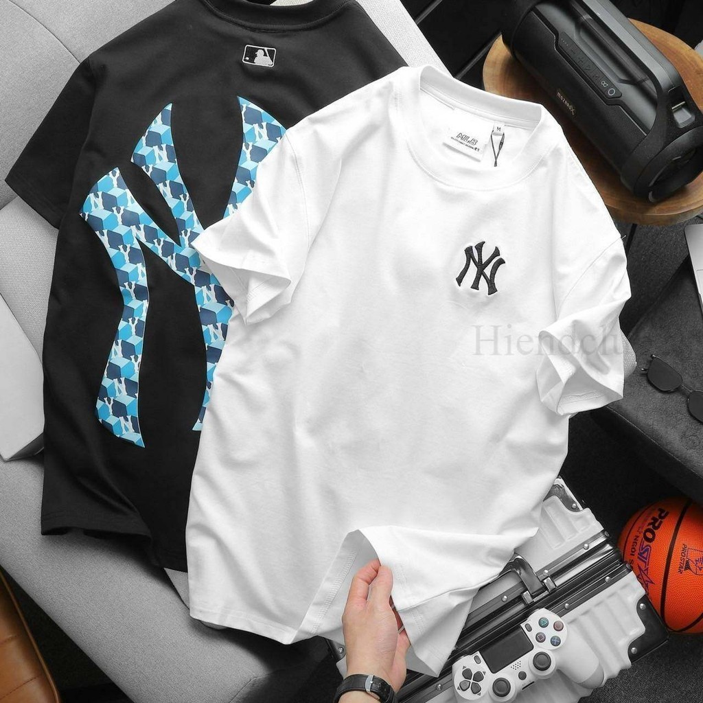 ส่งฟรี พร้อมส่ง⭐ เสื้อแขนสั้น เสื้อยืดแขนยาวMLB เสื้อกันหนาวชายและหญิง 🔖