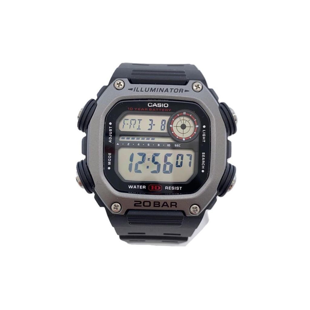 Casio นาฬิกาข้อมือ สีดํา มือสอง จากญี่ปุ่น สําหรับผู้ชาย
