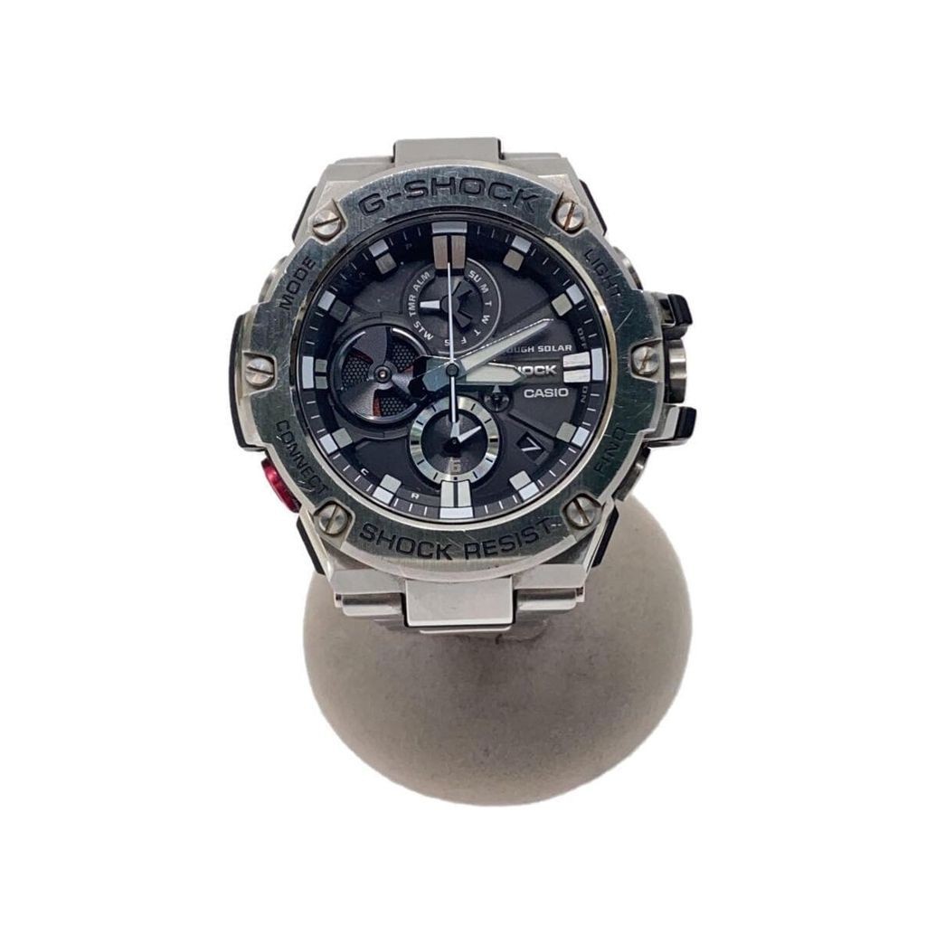 Casio Gst-B100 นาฬิกาข้อมือควอทซ์อะนาล็อก สายสแตนเลส มือสอง สไตล์ญี่ปุ่น สําหรับผู้ชาย

