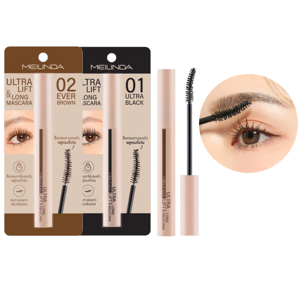 ♦️ของแท้·ส่งด่วน·ถูก♦️Mei Linda Ultra Lift And Long Mascara #MC6023 : meilinda อัลตร้า ลืฟท์ มาสคาร่า x 1 ชิ้น dayse