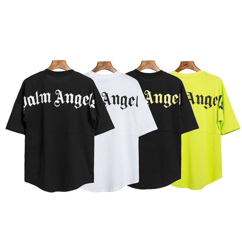 เสื้อยืดแขนสั้นพิมพ์ลายตัวอักษร ลําลองทรงหลวมแฟชั่นสําหรับผู้ชาย