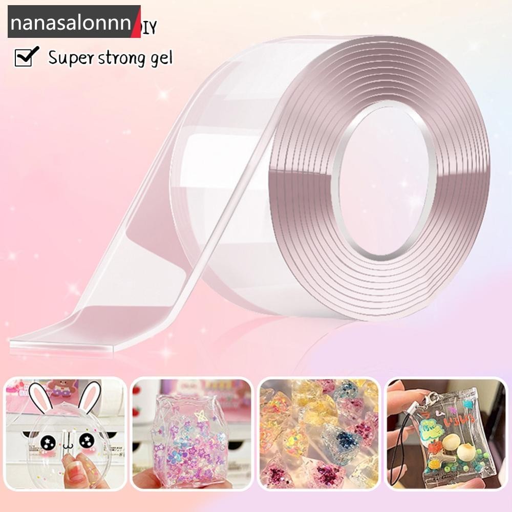 Nanasn| เทปนาโน ปักเลื่อม อเนกประสงค์ DIY สําหรับเด็ก A8M7