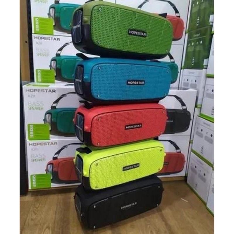 ลำโพงเสียงดี 🔥New 🥇ลำโพงบลูทู ธ Hopestar A20Pro /A6X เสียงดีเบสแน่นดังกระหมของแท้ 100%
