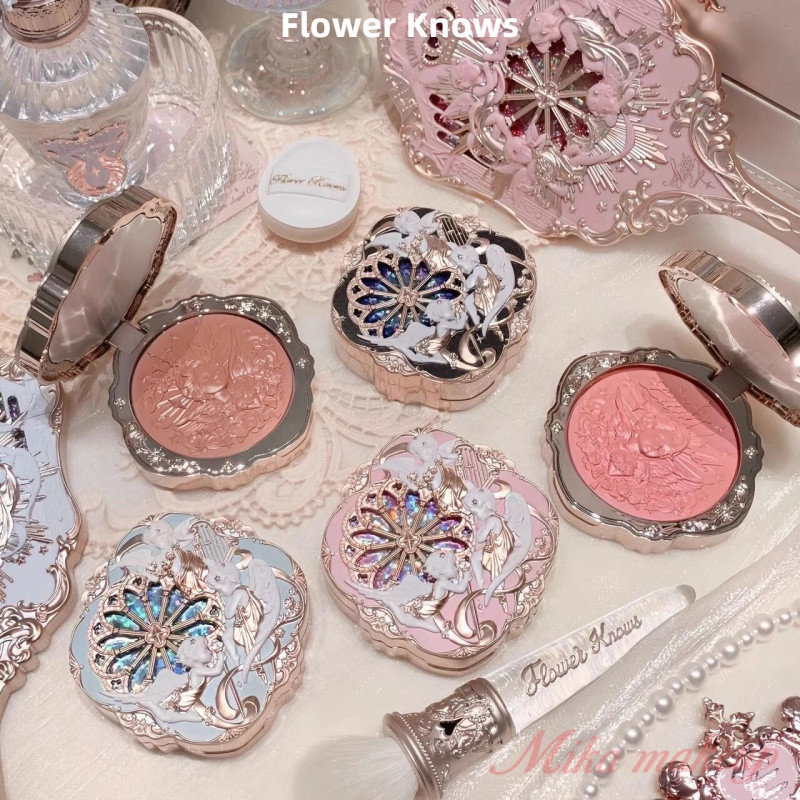 FLOWER KNOW บลัชออนเนื้อครีมรูปทรงดอกไม้