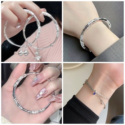 เครื่องประดับ สร้อยข้อมือ สายโซ่ จี้รูปผีเสื้อ เหมาะกับของขวัญเซอร์ไพรส์ แฟชั่นสําหรับผู้หญิง