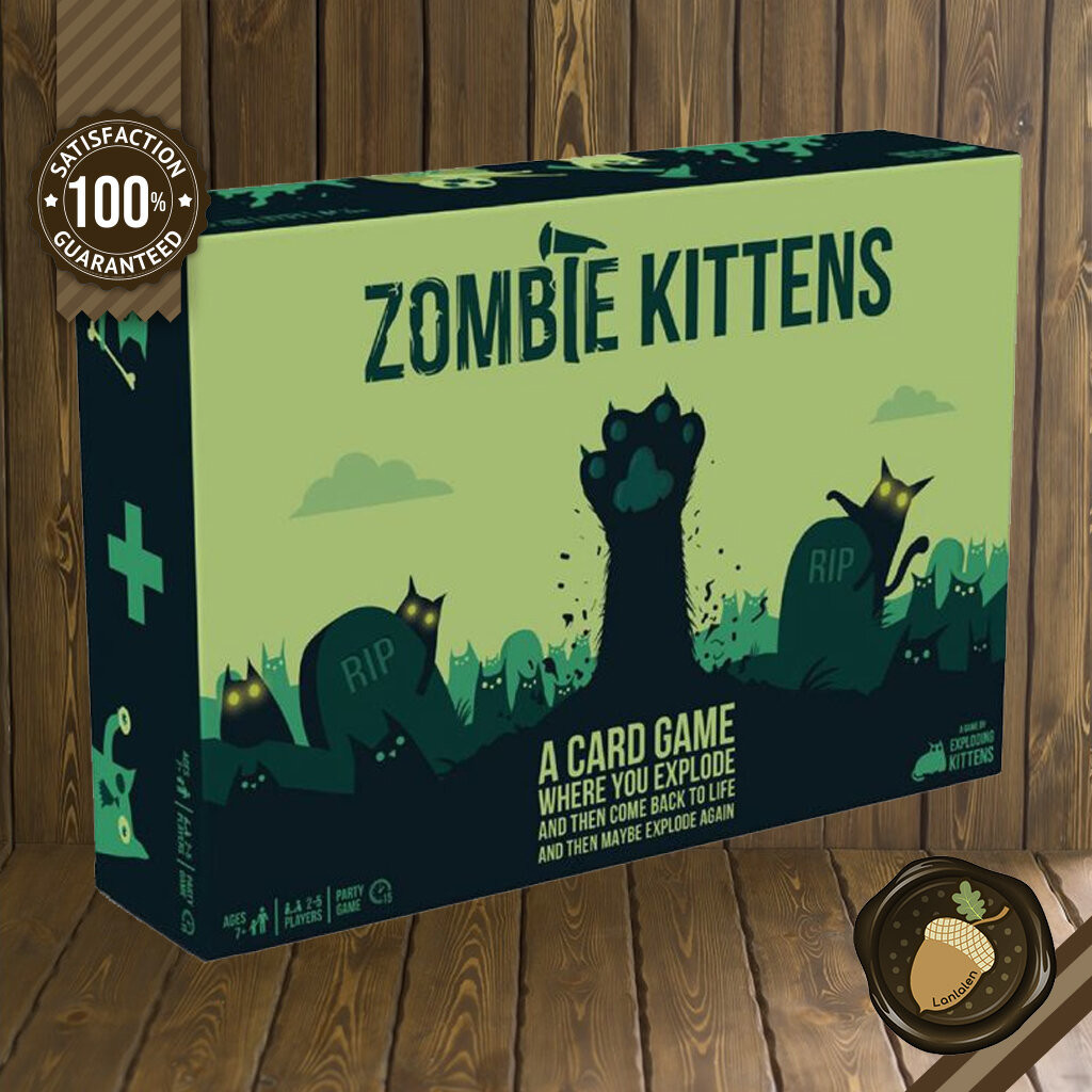 Exploding Kittens: Zombie Kittens Board Game บอร์ดเกม