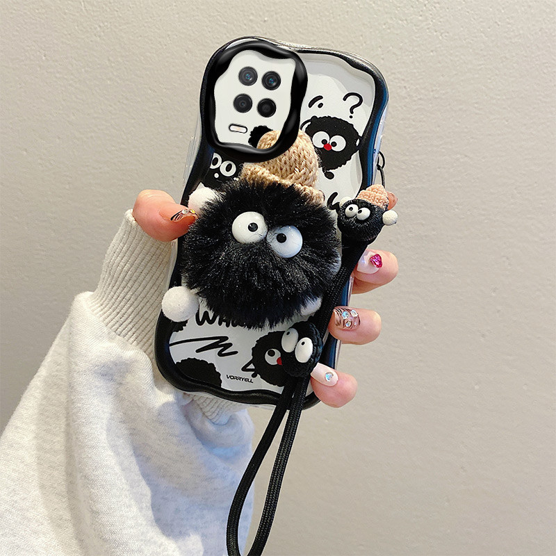 เคส Oppo A54 4G กรณีโทรศัพท์มือถือ ตุ๊กตาน่ารัก สร้อยข้อมือ TYMR