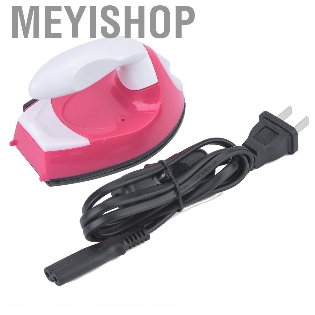 Meyishop Portable Mini Electric Iron Handheld Steam Ironing Beans Home Boards YEK