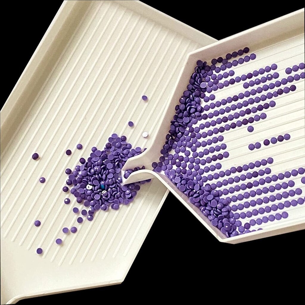 ( ถาดคัดเพชร มี5แบบให้เลือก) ถาดเรียงเพชร คัดไซส์เพชร ช่วยให้การเลือกเพชร มุก หมุด จิว แต่งเล็บ ได้ง่ายขึ้น อุปกรณ์ทำ... - รูปที่ 4