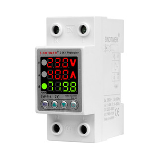 SVP-719 รางป้องกันแรงดันไฟฟ้า 220V 40 63A ปรับได้
