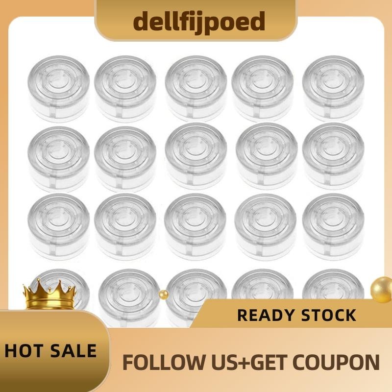 【dellfijpoed】ฝาครอบป้องกันแป้นเหยียบเอฟเฟคกีตาร์ 20 ชิ้น ต่อชุด