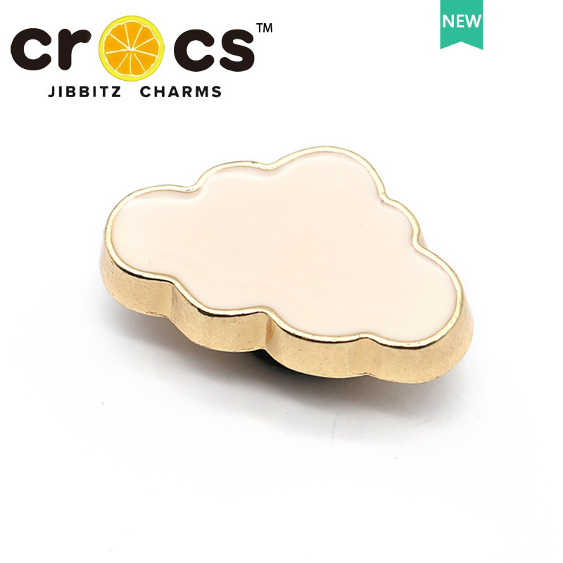 JIBBITZ cross charms ตัวติดรองเท้า โบว์โลหะสนุก ตัวติดรองเท้า cross