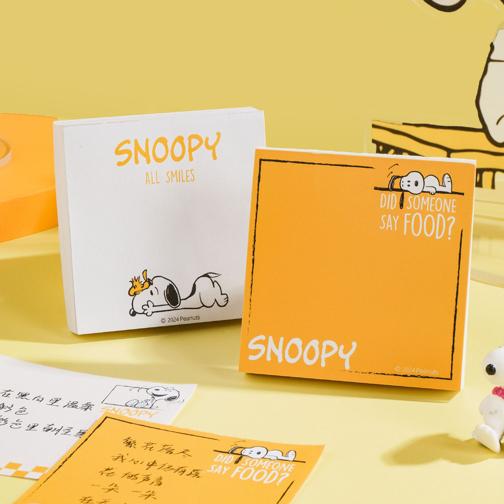 แผ่นรองบันทึก Snoopy Note สุดน่ารัก