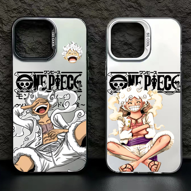 เคสโทรศัพท์มือถือแบบแข็ง ผิวด้าน กันกระแทก ลายการ์ตูนอนิเมะ Ones Pieces สําหรับ IPhone 15 Pro Max 11 13 14 12 Pro 7 8 Plus XS X XR