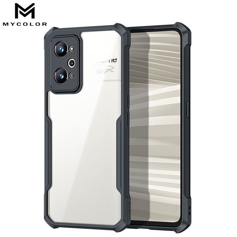 เคสกันกระแทกสําหรับrealme Narzo 50 50i 50A Prime 20 10A GT Master Neo 3 2 Neo3 Neo2 Q3 V13 X50 X7 Pro 5G 4G 2024 ปลอกอะคริลิคโปร่งใสฝาครอบ