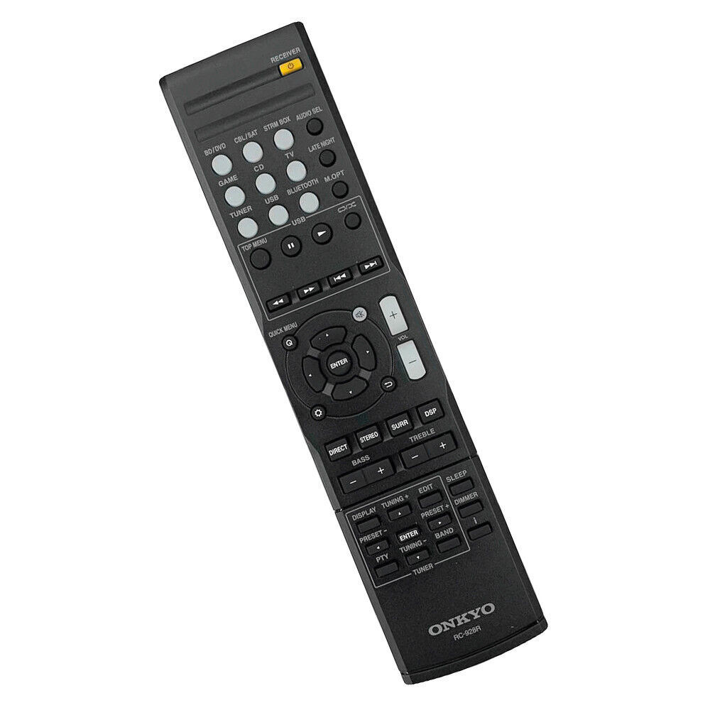 ใหม่ RC-928R สําหรับ Onkyo AV ตัวรับสัญญาณรีโมทคอนโทรล HTS3800 HTR397 TXSR373
