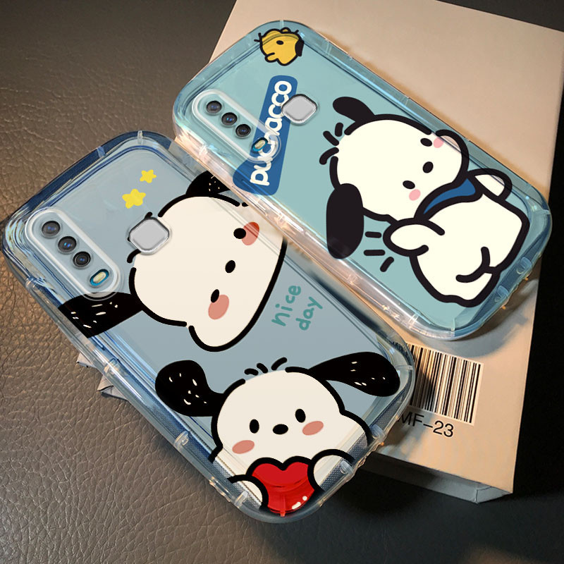 เคสโทรศัพท์มือถือ TPU นิ่ม กันตก ลายการ์ตูนโดราเอมอน คิตตี้น่ารัก กันน้ํา สําหรับ VIVO 1807 1811 1814 1815 1816 1817 1820 1901 1902 1904 1906 1915 1929 1940 V1934A V1941A V2026 V2033