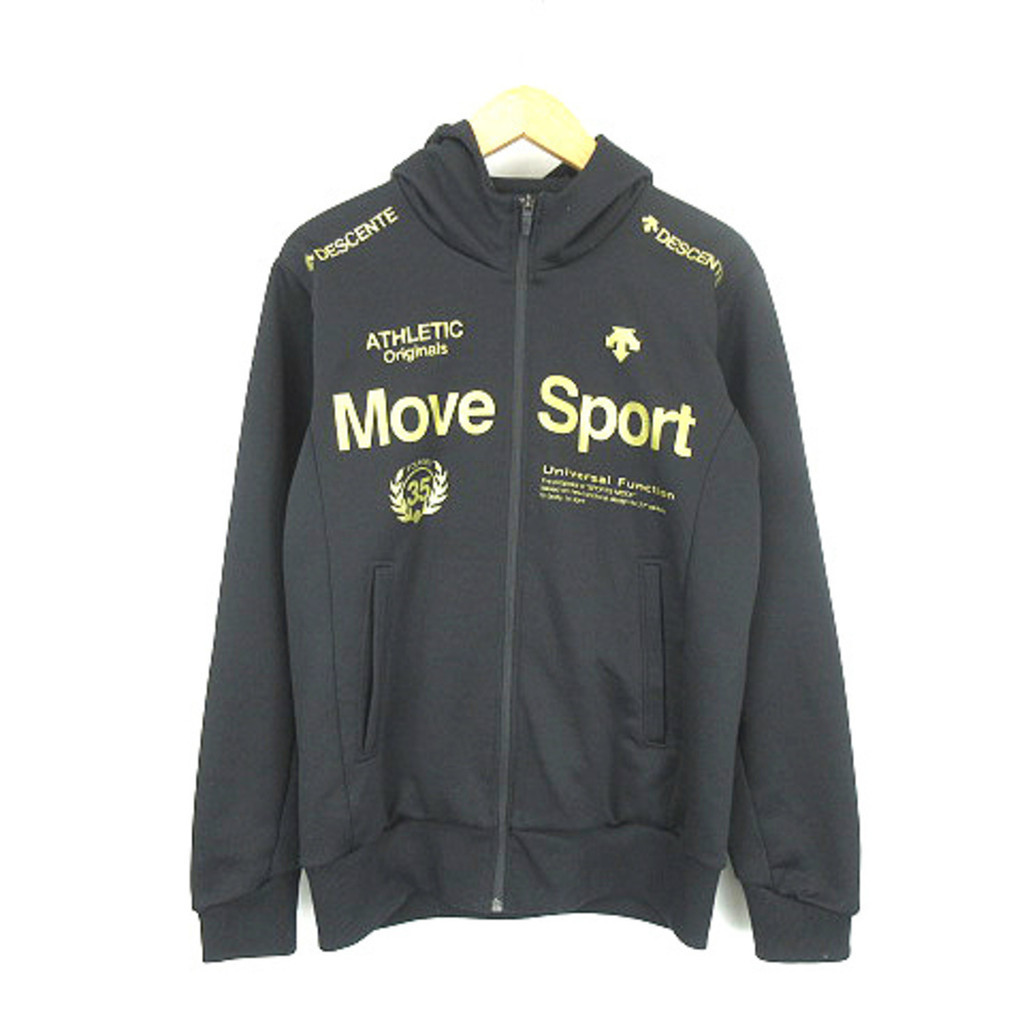 Descente Descente Move Sport Hoodie Sportswear Black M Direct from Japan Secondhand
