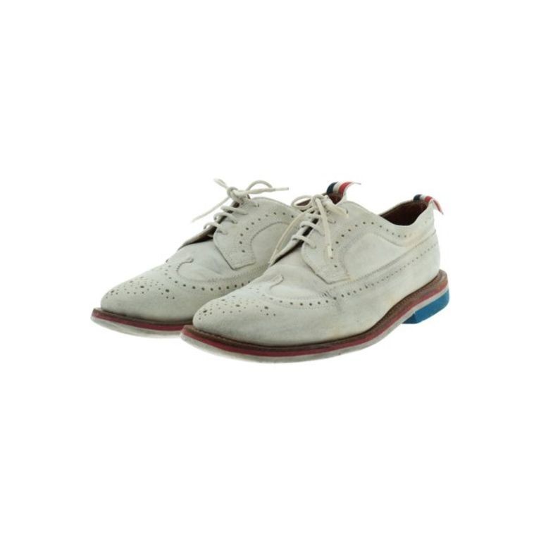 Thom BROWNE Row DRESS n th 5 รองเท้า สีน้ําตาล สีขาว 25.0 ซม. ส่งตรงจากญี่ปุ่น มือสอง

