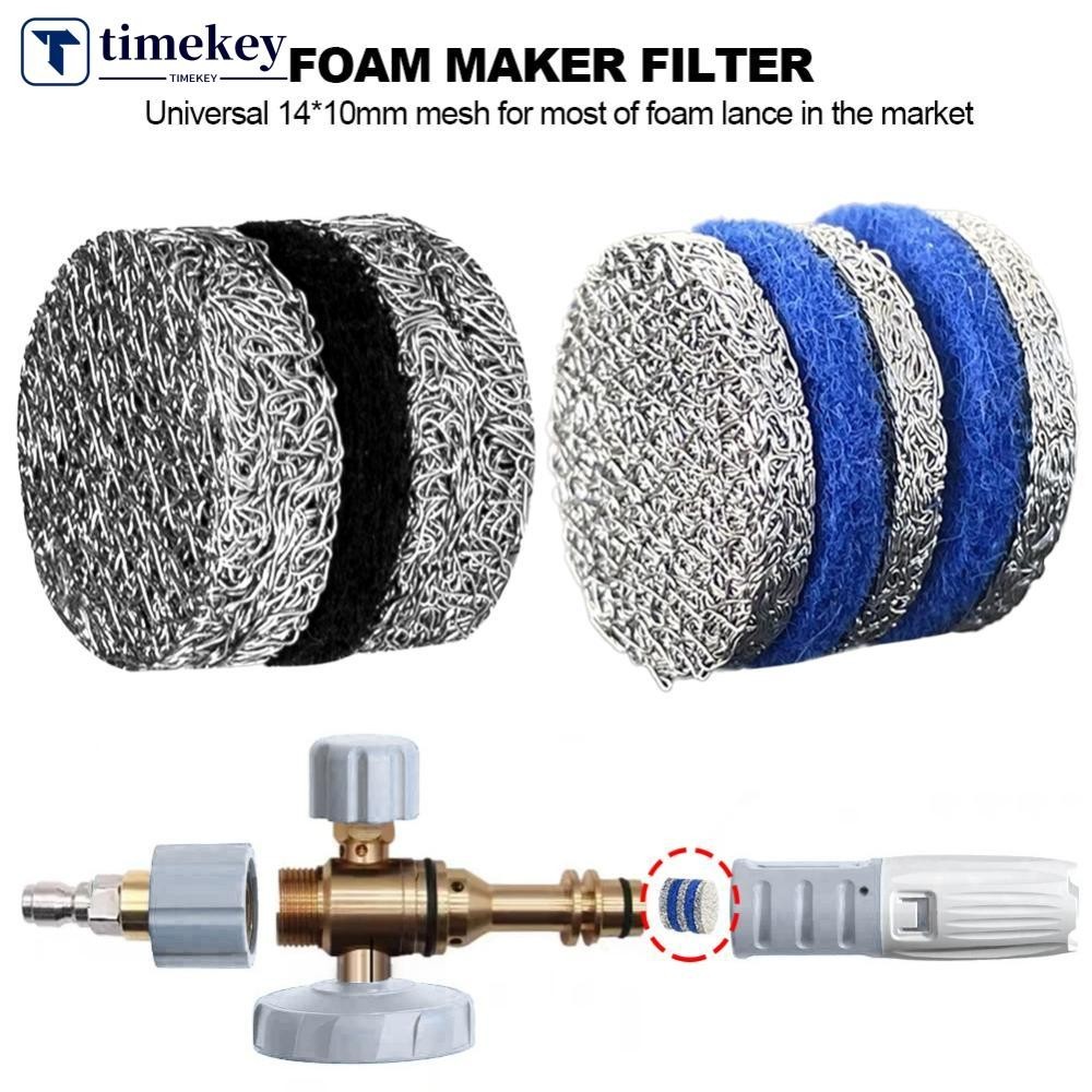 Timekey หัวฉีดโฟม 3/5 ชั้น แรงดันสูง อุปกรณ์เสริม สําหรับล้างรถยนต์ K1U5 ราคา ถูกที่สุด ดีลบีเคเค
