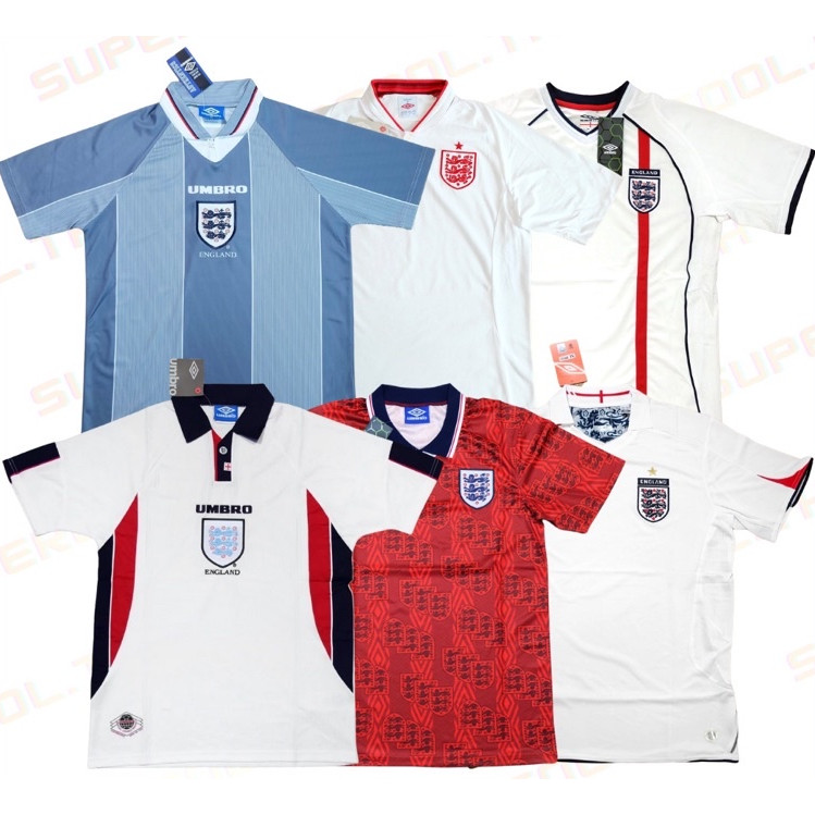 England Retro Jersey เสื้อฟุตบอลทีมชาติอังกฤษย้อนยุค