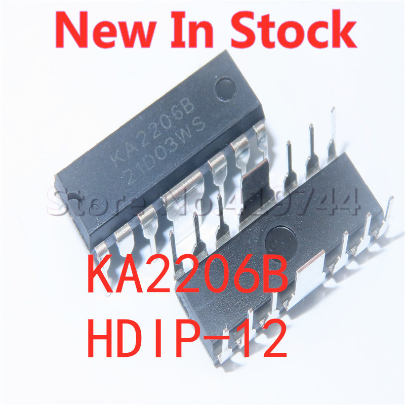 5 ชิ้น/ล็อต 100% คุณภาพ KA2206B KA2206 2206B SJ2206B HDIP-12 เครื่องขยายเสียง IC ลําโพงบูรณาการในสต็