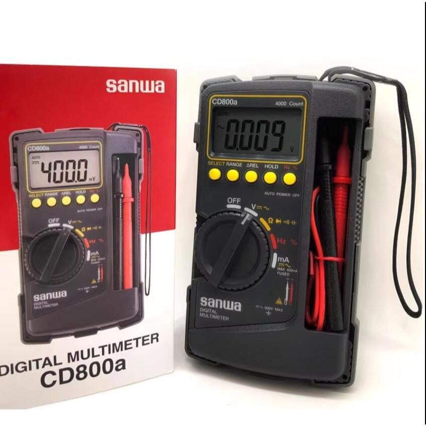 SANWA มัลติมิเตอร์แบบดิจิตอล CD-800A2