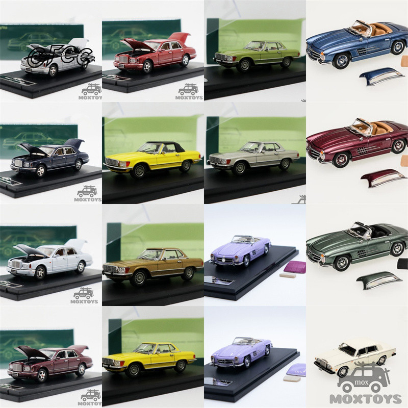 Gfcc 1:64 1998 Arnage / 1973 450 SL / 300SL / 1960 300SL / RR รถโมเดลDiecast