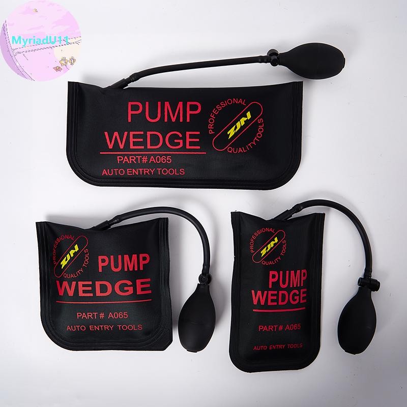Myriadu 1 ชิ้นถุงลมนิรภัยเบาะมือปั๊ม Auto Air Wedge Inflatable รถประตูเปิด Diagn TH