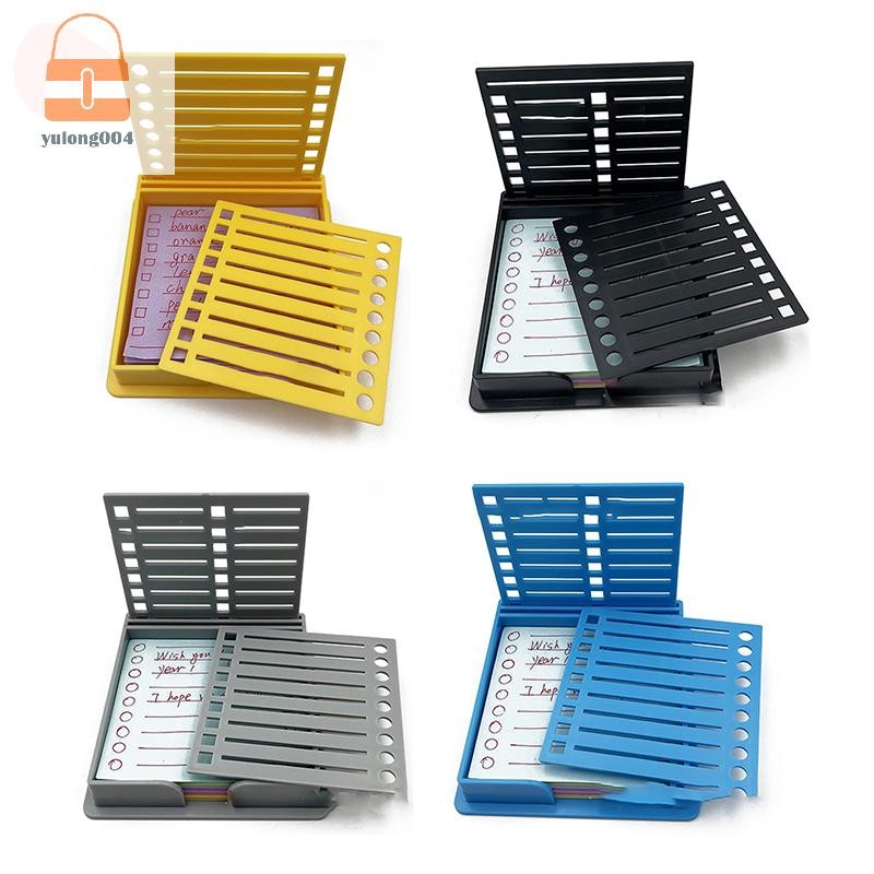 [PE] Pads Organizer Pad Holder Note Organizer With Stencil Daily Planner To-Do List Holder สําหรับนักเรียนครูสําหรับ TH
