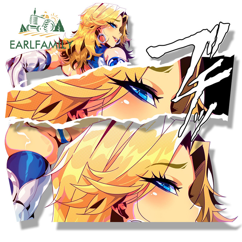 Earlfamily ผู้หญิงที่มองไม่เห็น Marvelrivals Fanart รถสติกเกอร์ร้อนเกม Sue Storm Creative Decal การ์