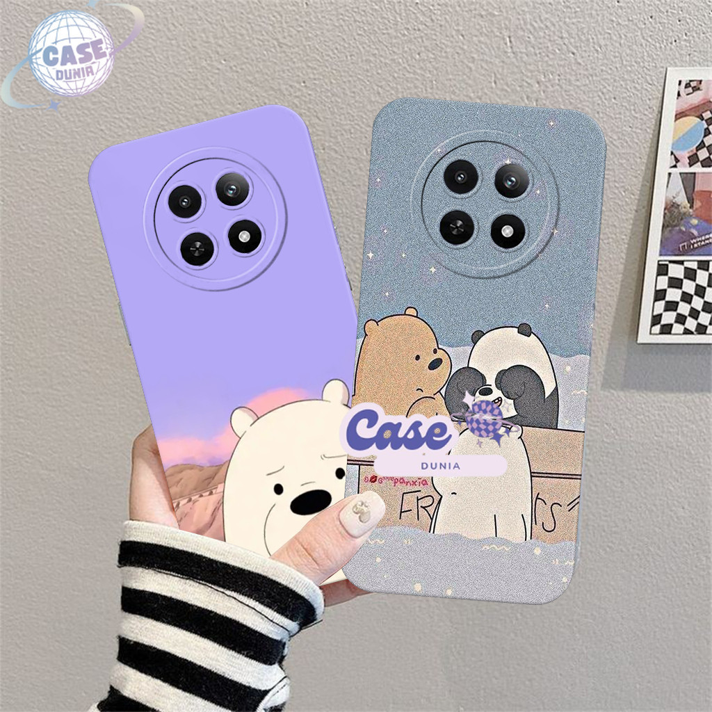 Softcase Realme 12 13 12x C65 N65 Narzo 70x 5g P4nda Motif - เคส K4rtun โมเดิร์น - เคส Al Type