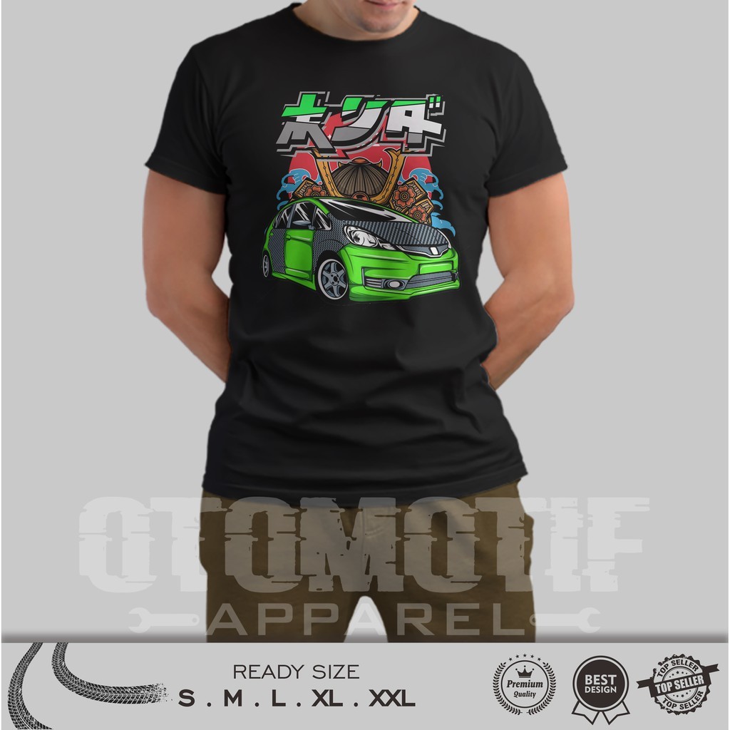 เสื้อยืด Honda Jazz Ge8 Japanese Racinglook Series 032