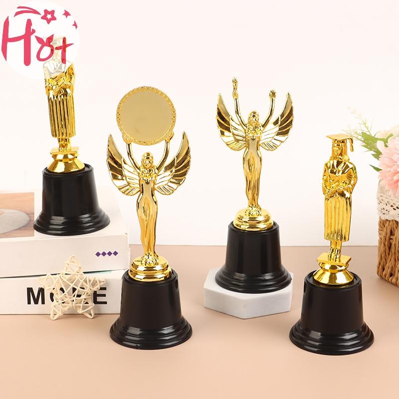 GE 1 ชิ้นพลาสติกชายหญิง Doctoral Scholars Trophy ถ้วยรางวัลถ้วย Early ของเล่นเพื่อการศึกษาอ่านการเรียนรู้รางวัลของขวัญ Square