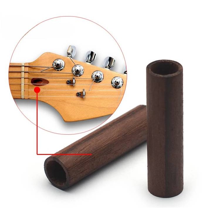 8 ชิ้นกีตาร์ Truss Rod Tube Rosewood Tube สําหรับ Headstock Truss Rod 42x11 มม.ไม้สําหรับ Truss Rod 