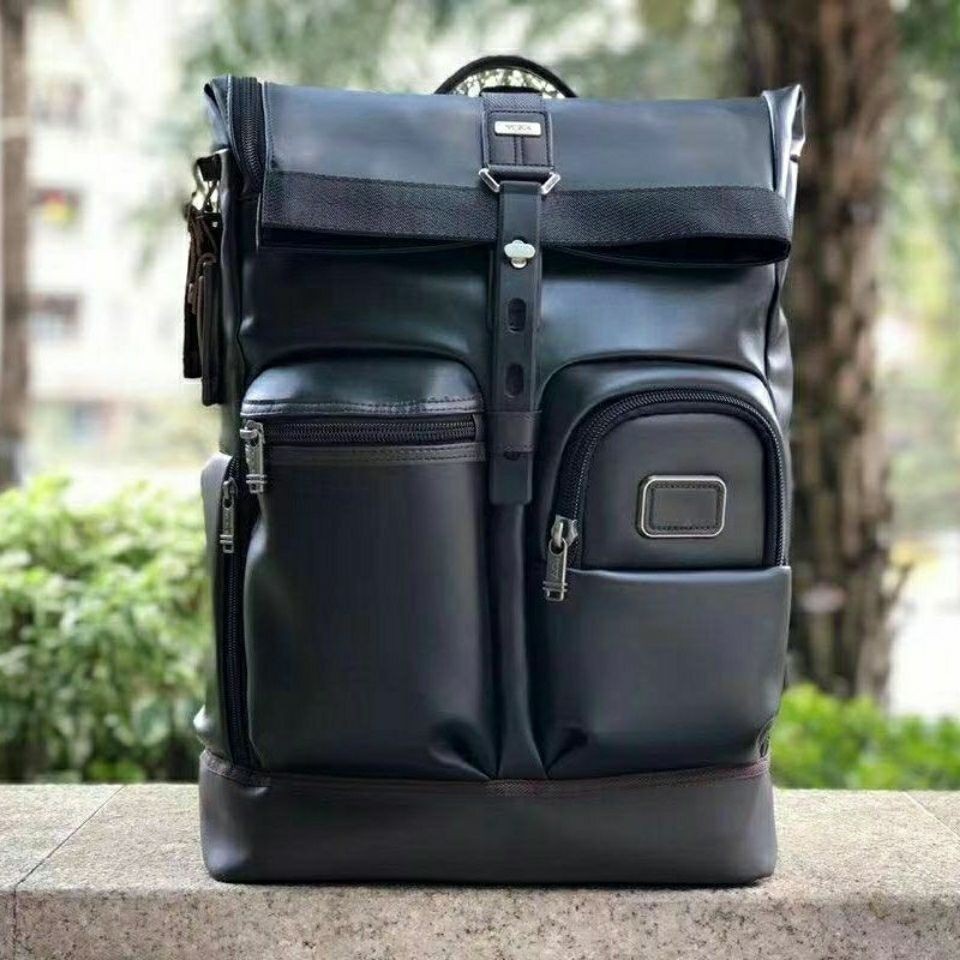 Tumi TUMI กระเป๋าเป้สะพายหลัง หนังแท้ สไตล์นักธุรกิจ สําหรับผู้ชาย922388กระเป๋าเป้สะพายหลัง กระเป๋าเดินทาง กระเป๋าคอมพิวเตอร์ อเนกประสงค์