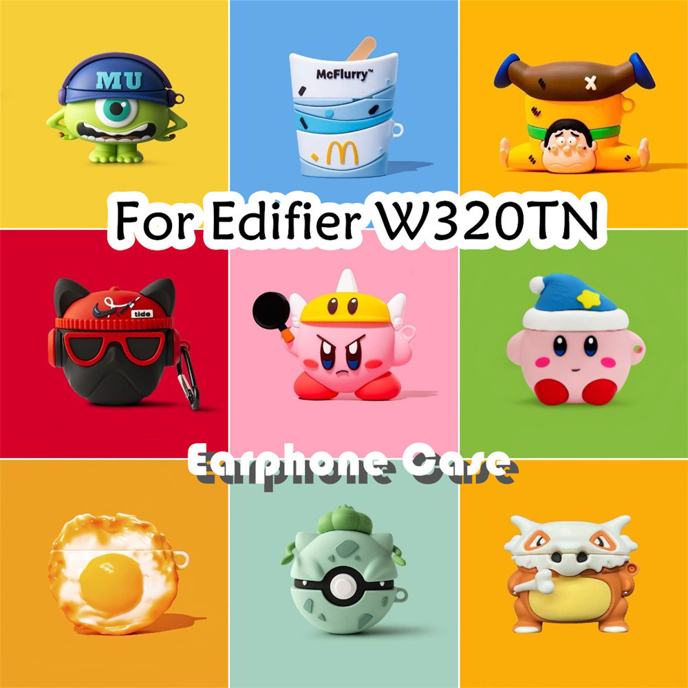 【พร้อมส่ง】เคสหูฟัง แบบนิ่ม ลายการ์ตูน สําหรับ Edifier W320TN