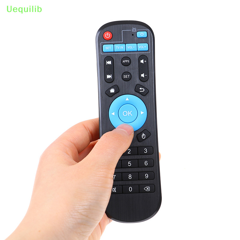 Uequilib ใหม่ รีโมตคอนโทรล สําหรับกล่องทีวี Android H96 MAX X88 TX6 HK1 T95X TX3 X96