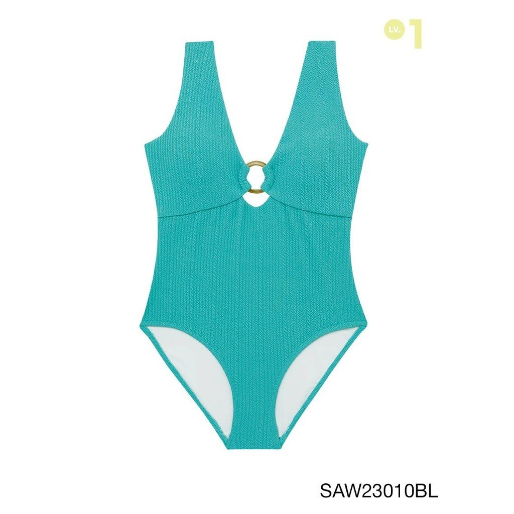 SABINA SWIM SS 24 ชุดว่ายน้ำวันพีซ Malina รหัส SAW23010BL สีฟ้า