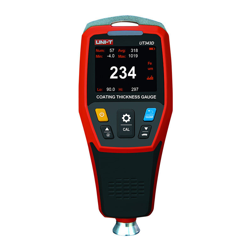 UNI-T UT343D Digital Coating Gauge Meter เครื่องวัดความหนาฟิล์ม เครื่องวัดความหนาสี เครื่องวัดการเคล