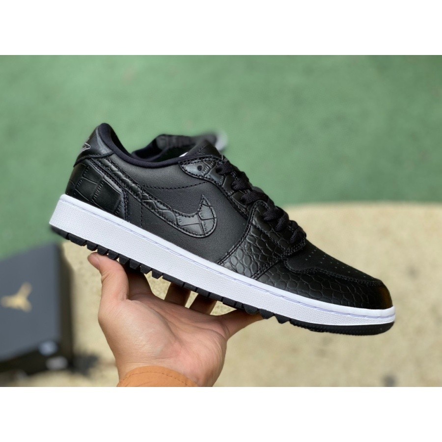 Nike 2024New Hot sale Air Jordan 1 Golf Low Retro Black Sneakers AJ1 Running Shoes DD9315-003