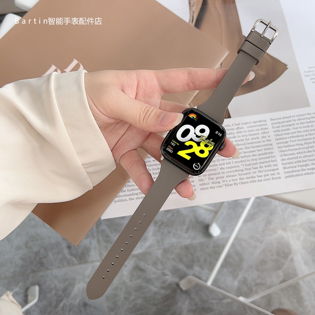 สายนาฬิกาข้อมือซิลิโคน ปรับได้ สําหรับ Xiaomi Redmi Watch 4 Redmi Watch4