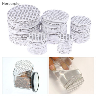 Herpurple 200 ชิ้น Self-adhesive โฟมความดัน Sensitive Seal Lining Tamper ทนซีลสําหรับเครื่องสําอางค์ Jar ขวดหม้อ 20 มม.-82 มม.TH